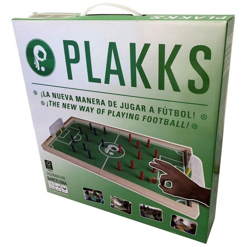 PLAKKS gioco di abilità IN LEGNO calcio SOCCER età 3+
