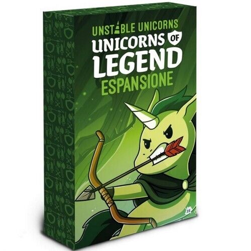 Unstable Unicorns: Unicorns of Legend, Gioco da Tavolo Nuovo Asmodée, Italiano
