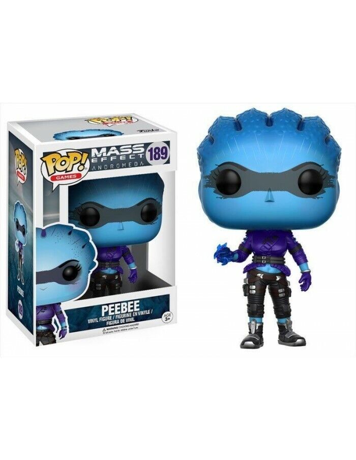 FUNKO POP CULTURE GAMES MASS EFFECT ANDROMEDA PEEBEE VINYL FIGURE NEW!