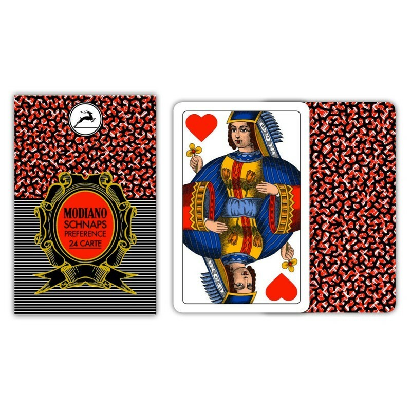 Carte SCHNAPS PREFERENCE 400 PL Modiano