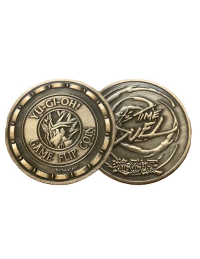 FANATIK COLLECTIBLE FLIP COIN MONETA DA COLLEZIONE YU GI OH NUOVA