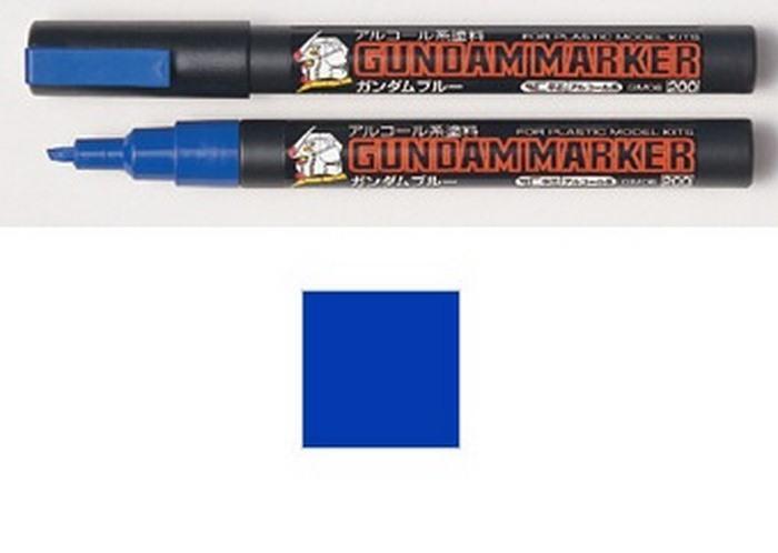 GUNDAM MARKER GM06 Pennarello BLU Punta Scalpello per Modellismo Gunpla Plastic