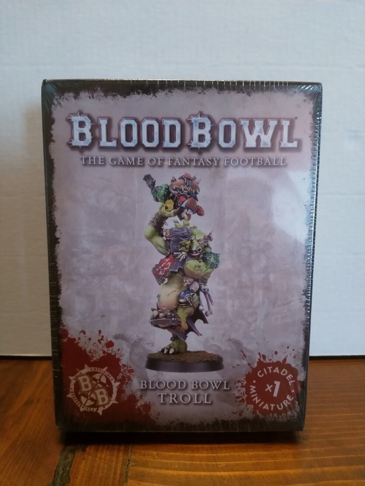 BLOOD BOWL TROLL The Game of Fantasy Football - Games Workshop Citadel (LEGGI!)