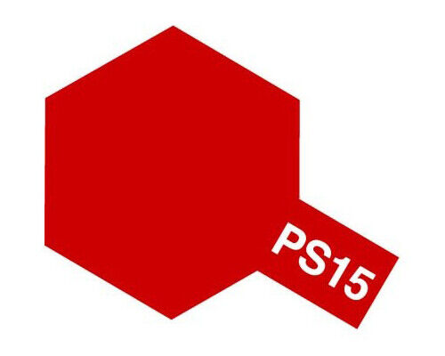 Tamiya 86015 Polycarbonate Spray PS15 Metallic Red (100ml) modellismo