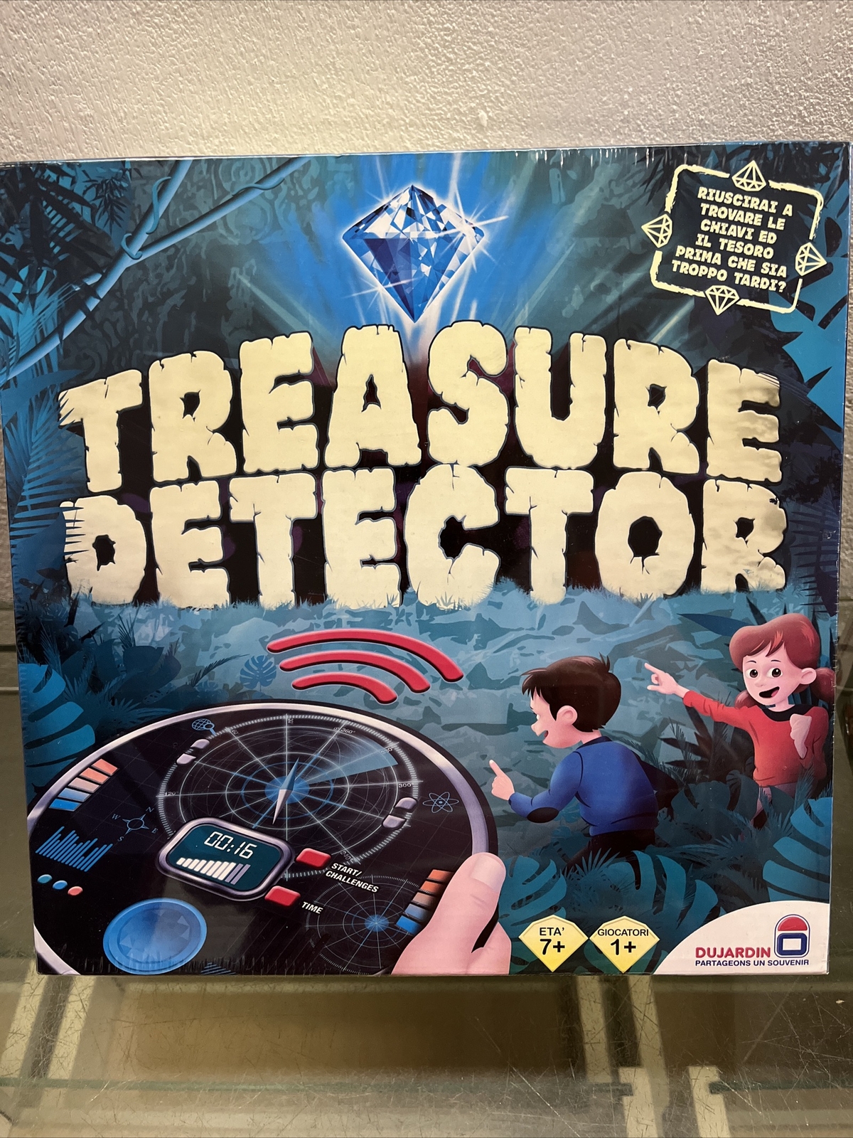 Gioco in scatola treasure Detector trova il tesoro giochi società