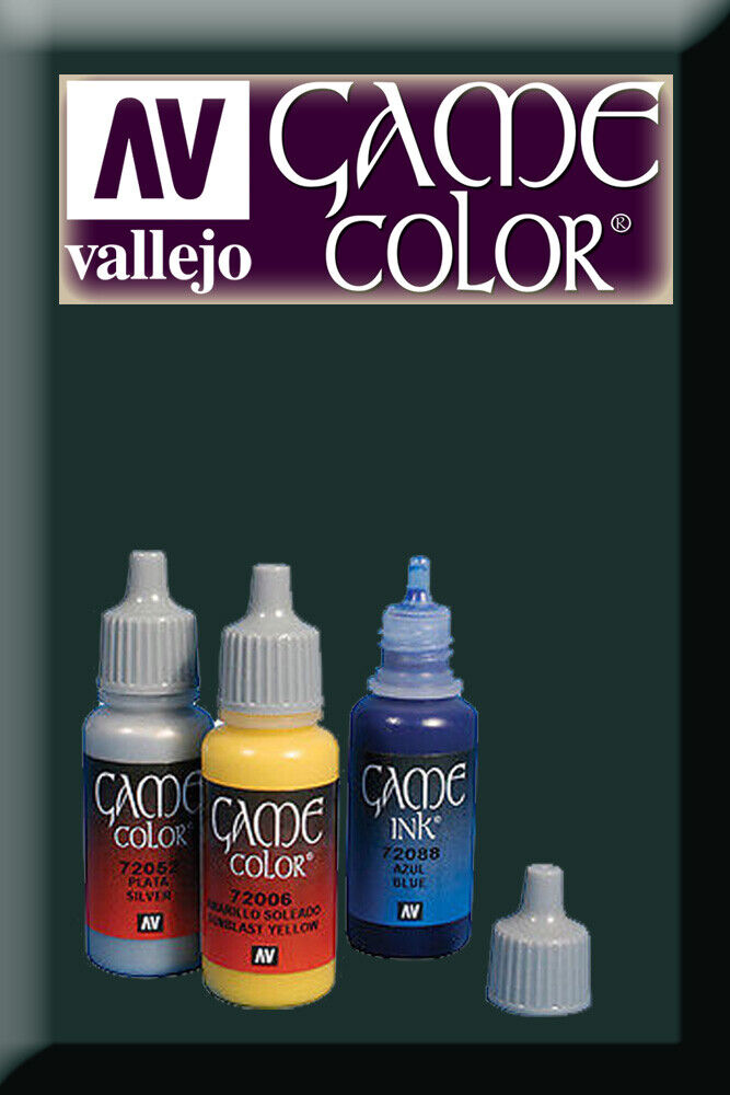 Game Color Heavy Charcoal Exopaq 72155 Acrylic Paint VALLEJO