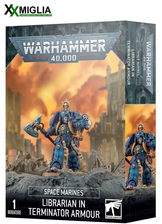 Warhammer 40.000 - Space Marines - Bibliotecario in Armatura Terminator 48-06
