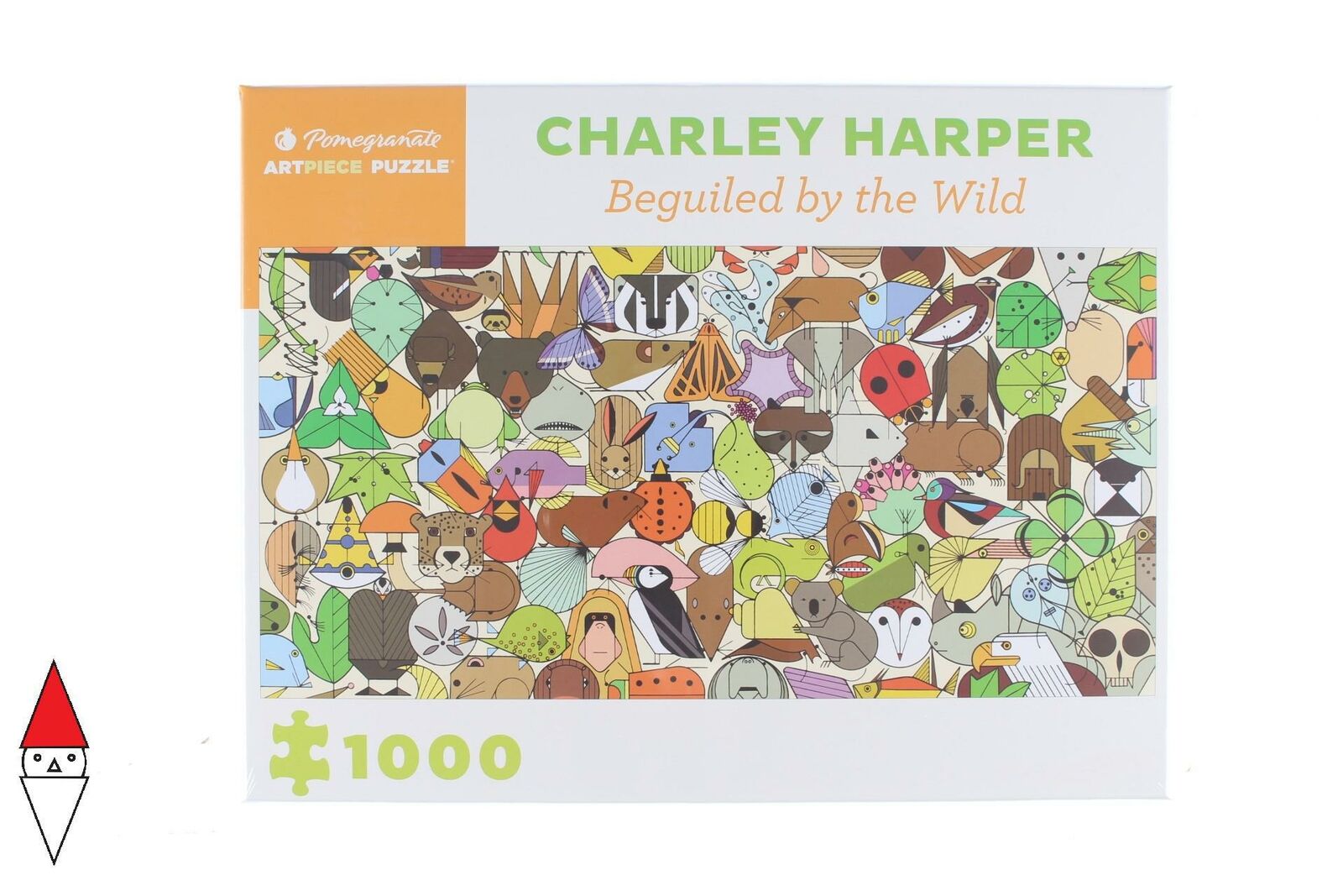PUZZLE ARTE POMEGRANATE GRAFICA CHARLEY HARPER BEGUILED BY WILD 1000 PZ