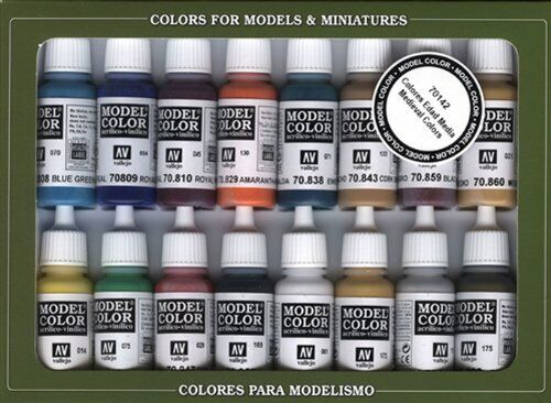 Model Color Set - Medieval Colors - Val70142 (z3d)
