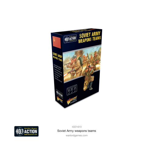 Bolt Action Soviet Army Weapons Teams
