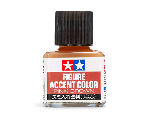 Figure Accent Color Pink-Brown (40 ml) TA87201 - tamiya modellismo