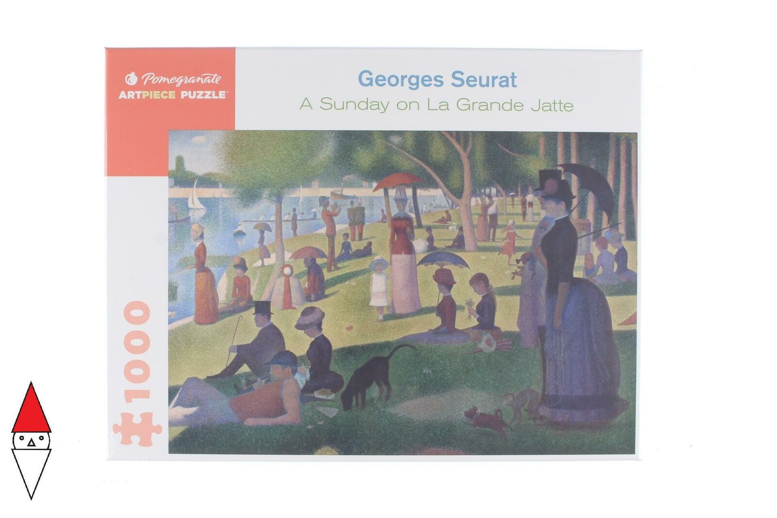 PUZZLE ARTE POMEGRANATE GEORGES SEURAT A SUNDAY ON LA GRANDE JATTE 1000 PZ