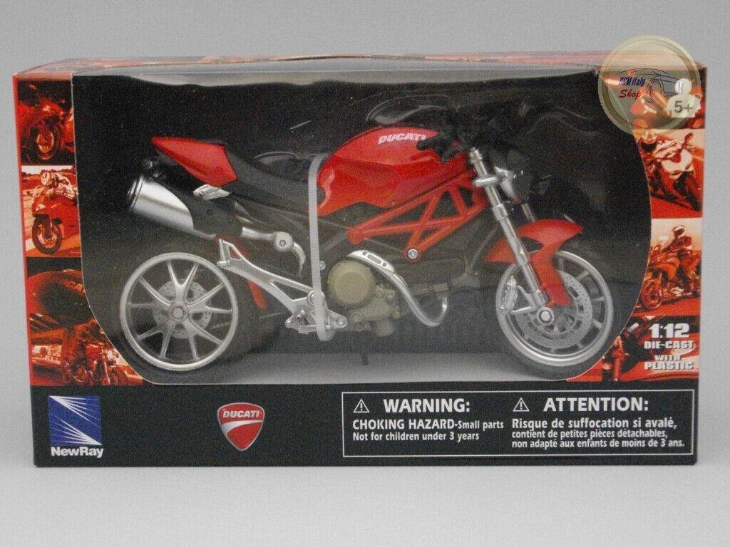 Ducati New Monster 1100 - New Ray Moto 1:12 - NR44023RE