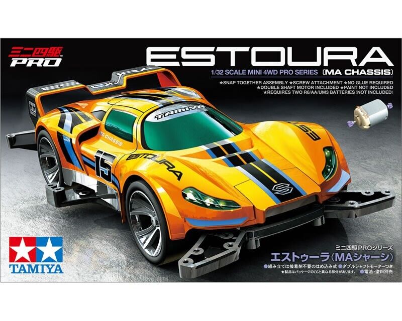Tamiya Mini4WD Pro Estoura MA Chassis 18659 modellismo