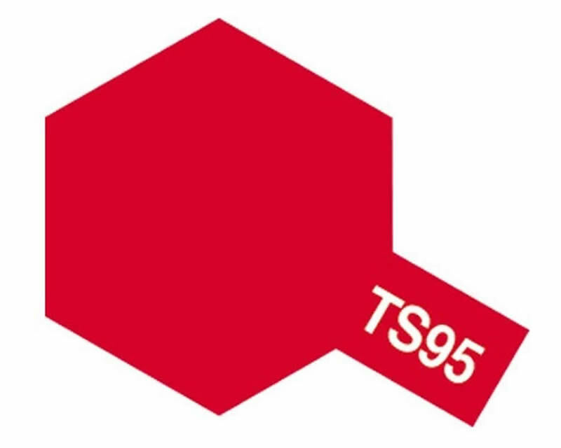 Tamiya TS95 Smalto spray Pure Metallic Red modellismo