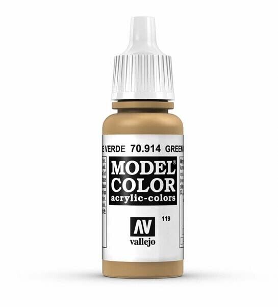 Vallejo MODEL COLOR 70.914 GREEN OCHRE