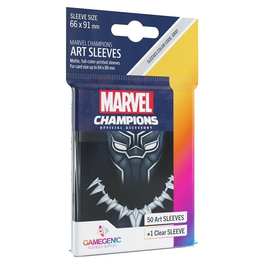 Marvel Champions Art Sleeves - Black Panther
