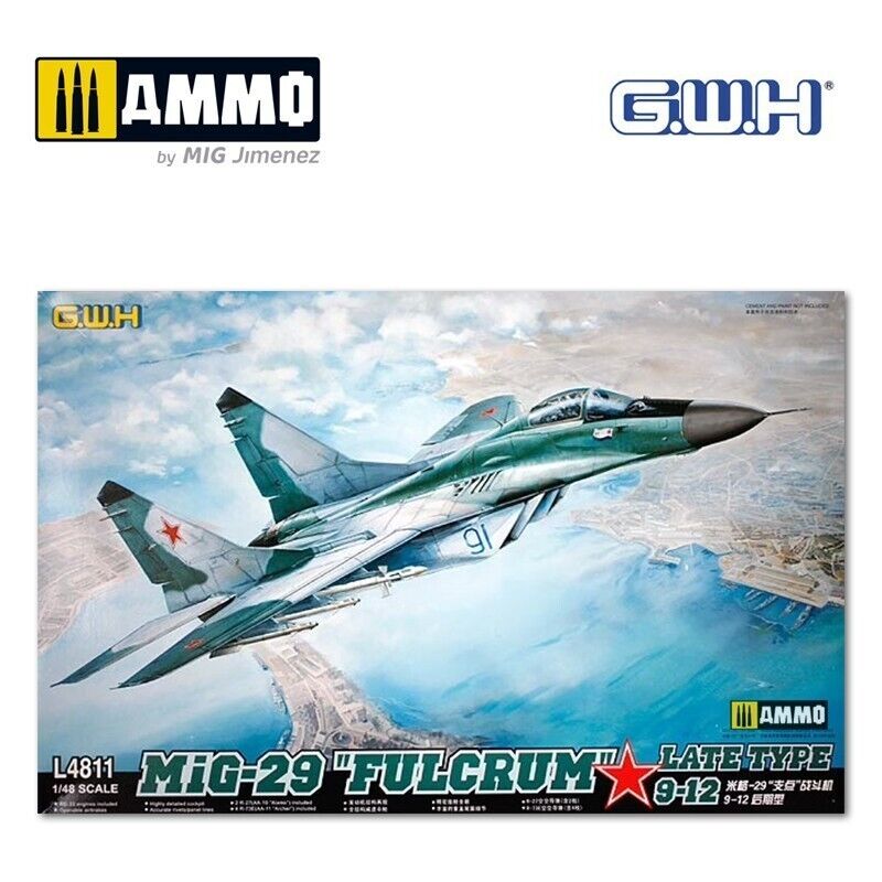 GWH04811	1/48 MiG-29 "Fulcrum" Late Type 9-12