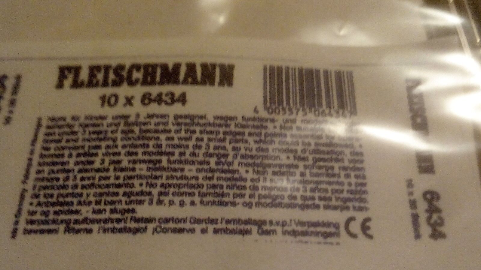 SCARPETTA CLICK (20 PZ) PER  BINARIO PROFIGLEIS ART. 6434 DELLA FLEISCHMANN