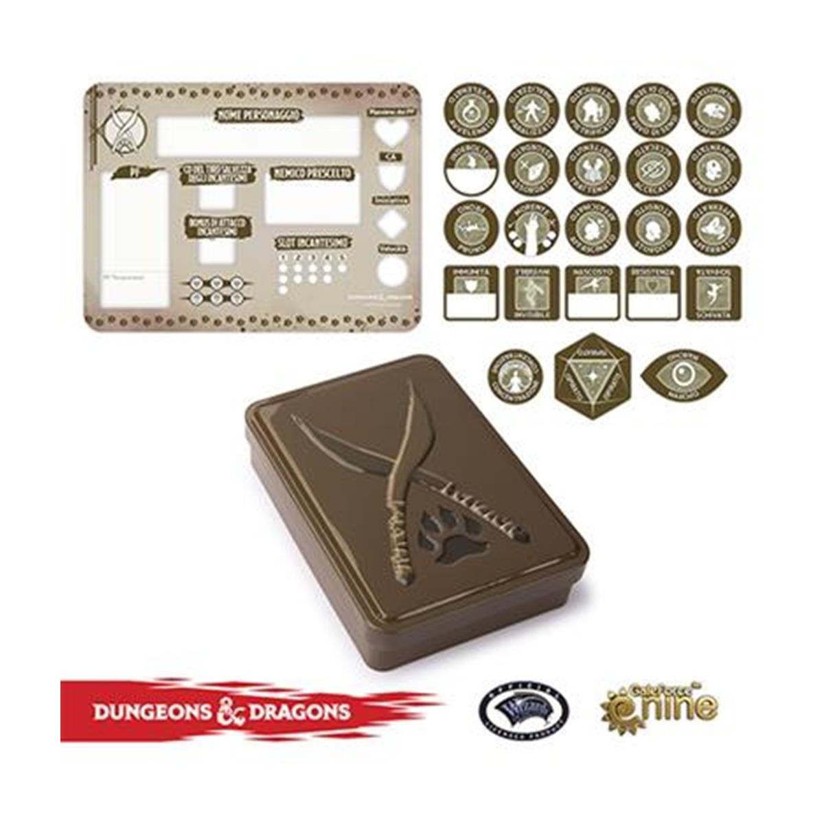 Dungeons & Dragons 5a Edizione: Set Segnalini Ranger 5.0 D&D italiano Asmodee
