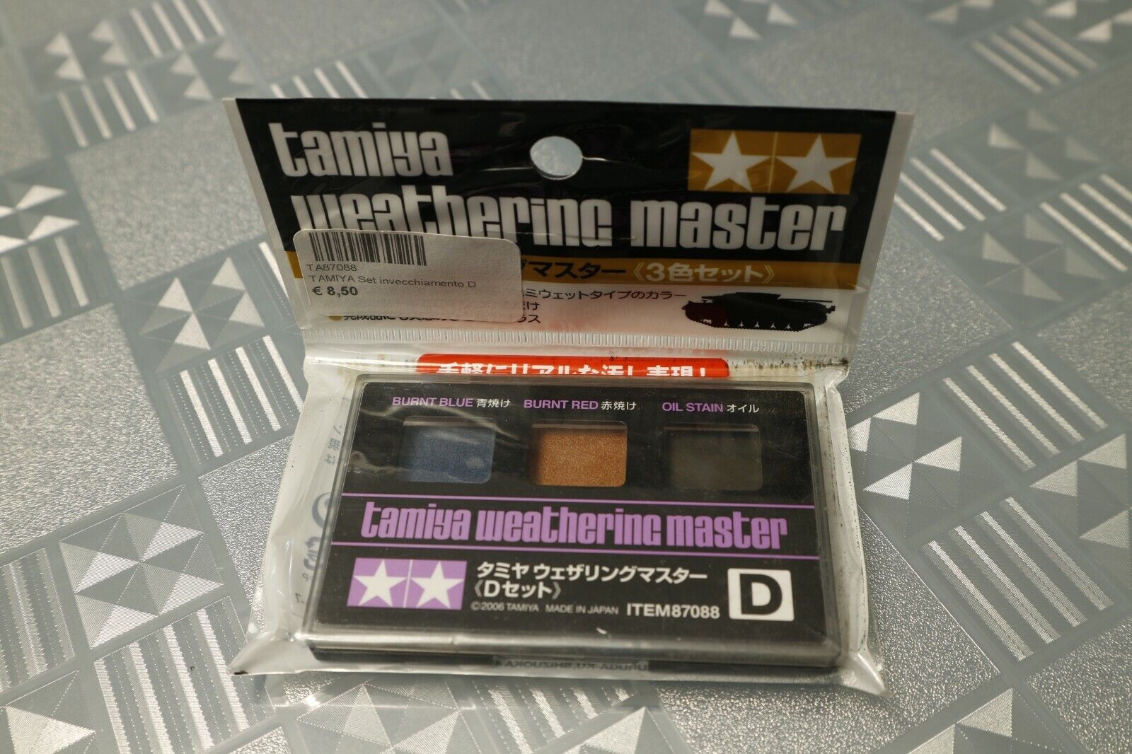 Set invecchiamento D (Brunito e Olio) TA87088 - tamiya modellismo