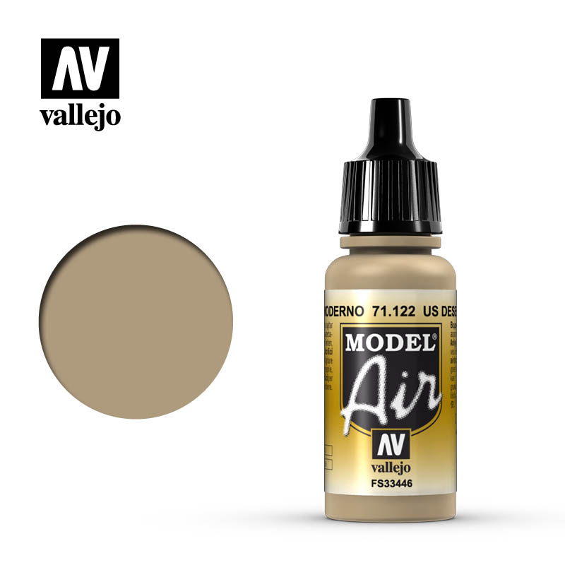 Vallejo Model Air Acrylic Airbrush Acrilico Aerografo 71122 Us Desert Armour 686