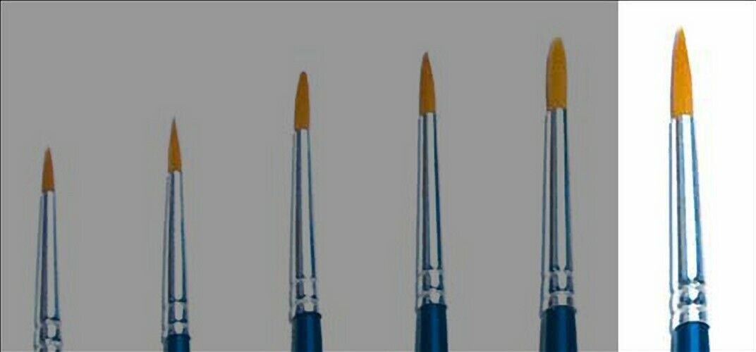 52206 3 BRUSH SYNTHETIC ROUND - SINGLE PACK