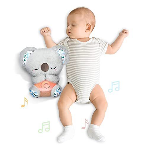 Super Wings Auby Soothe 'n' Cuddle Koala, Giocattolo di peluche con 10 (a7K)