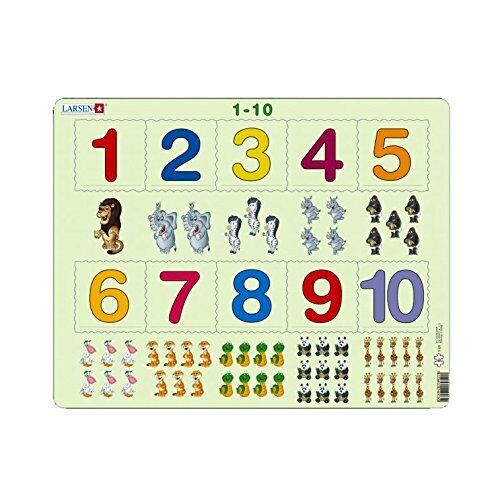 Larsen AR3 cifre e Numeri 1 – 25,4 cm Puzzle (y6T)