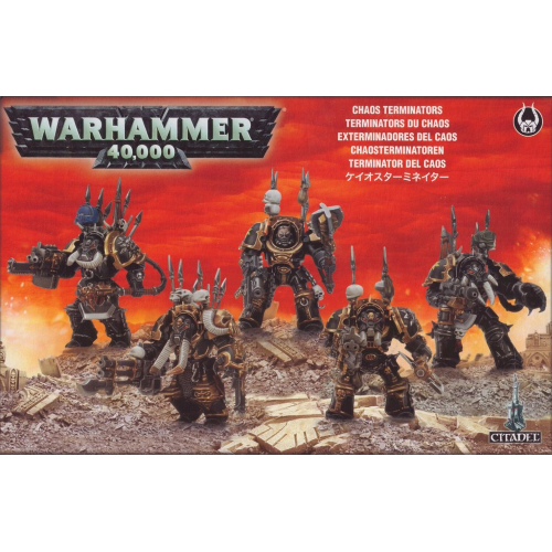 Games Workshop Chaos Space Marine Chaos Terminator Squad