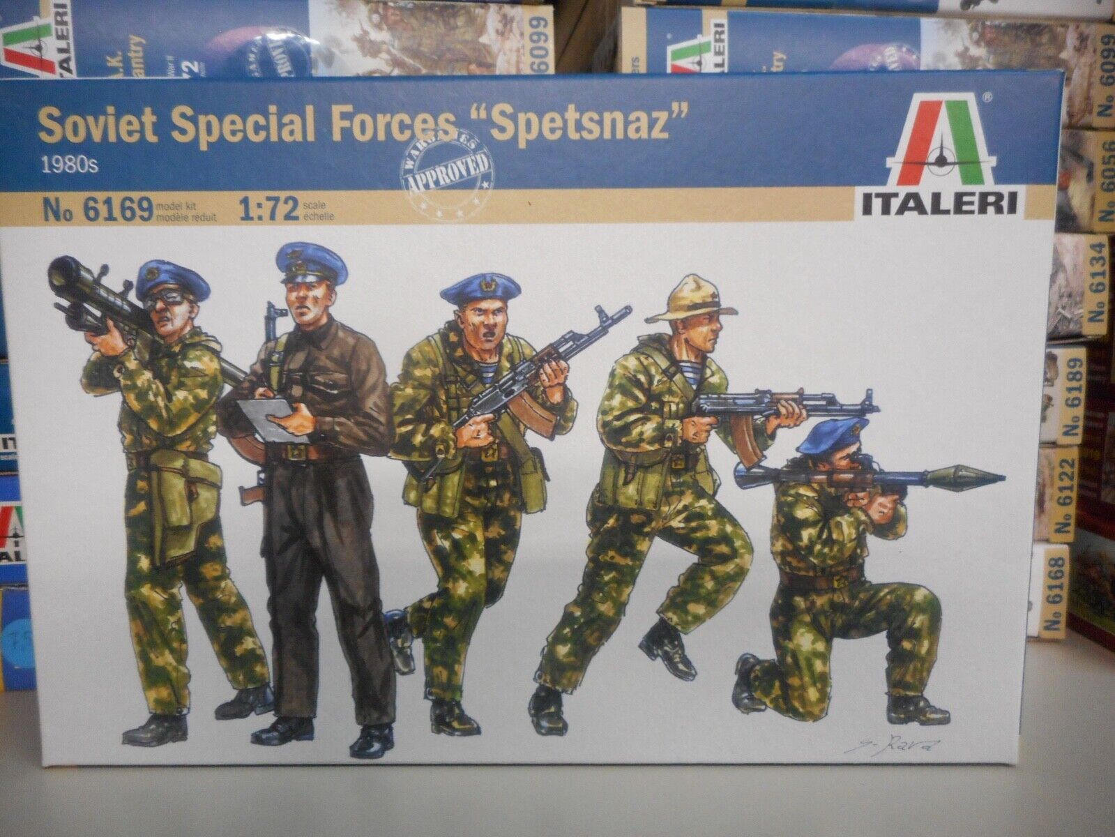 ITALERI 1/72  SOVIET SPECIAL FORCES SPETSNAZ  ART. 6169