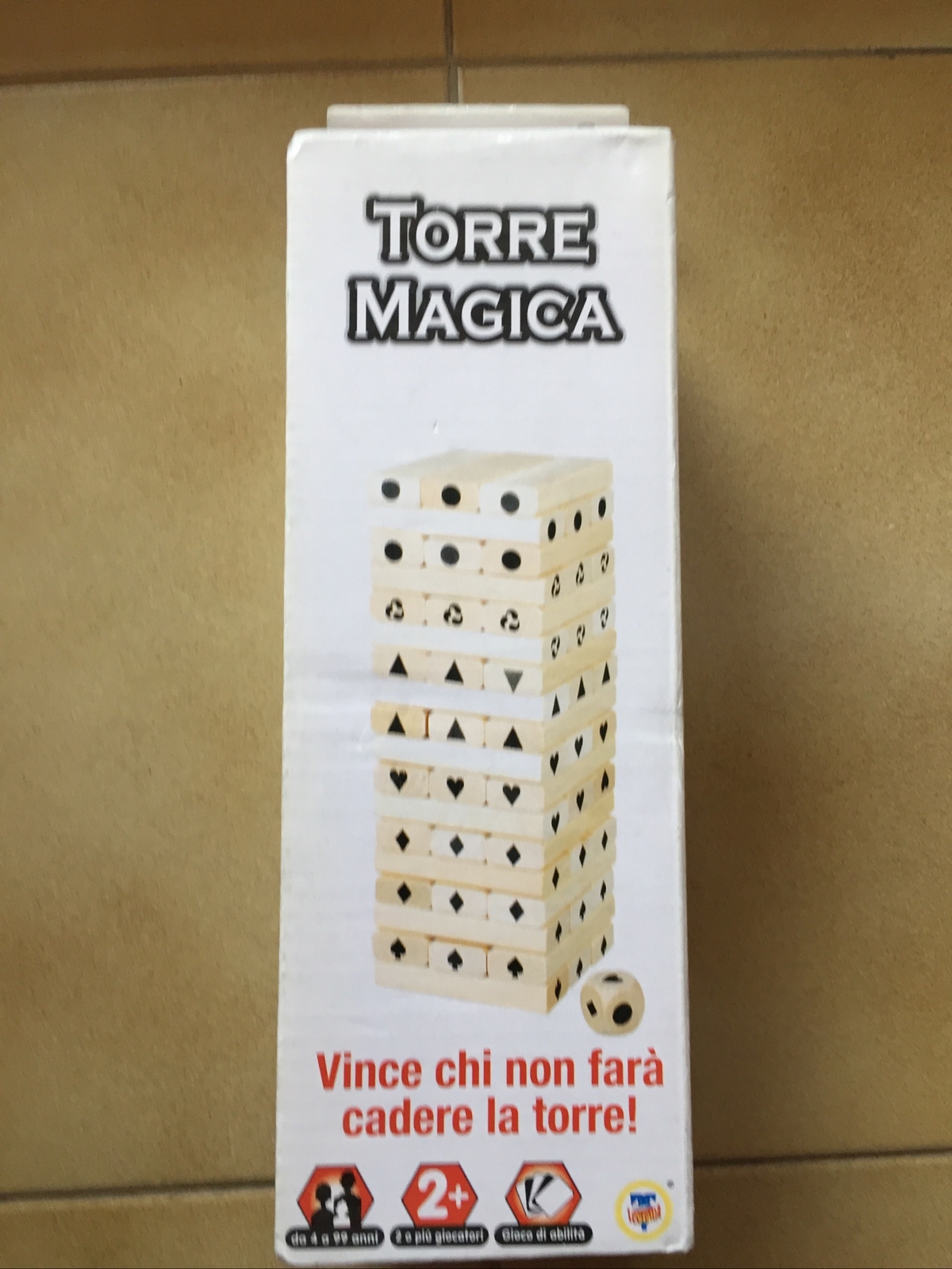 Giochi  Di Legno - La Torre Magica H. 22 Cm