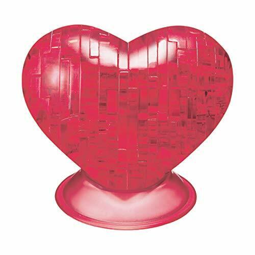 Verdes 10IT4018928591612IT10 Crystal Puzzle: Herz (Rot) (b0l)