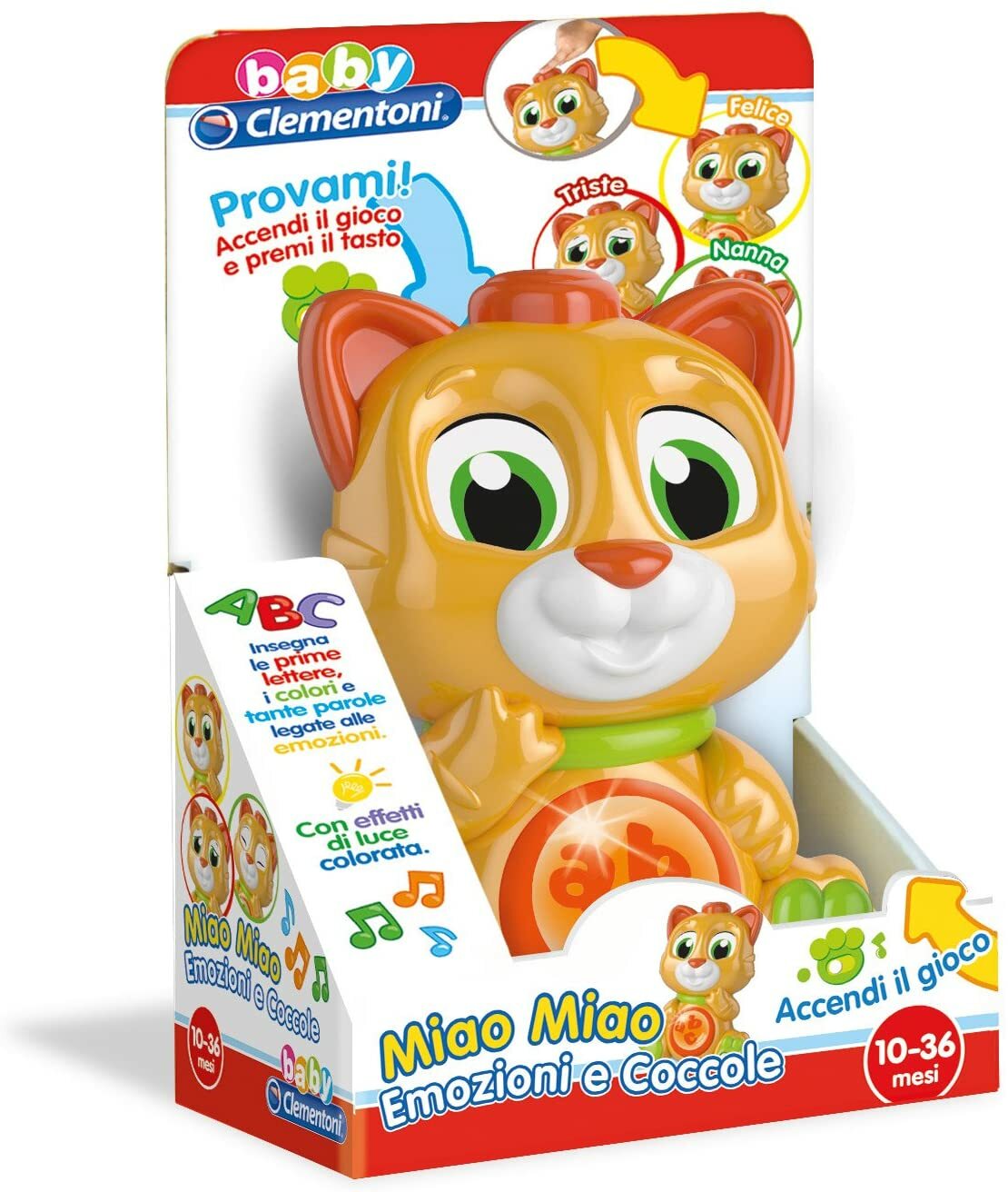 CLEMENTONI 17219 MIAO MIAO EMOZIONI E COCCOLE