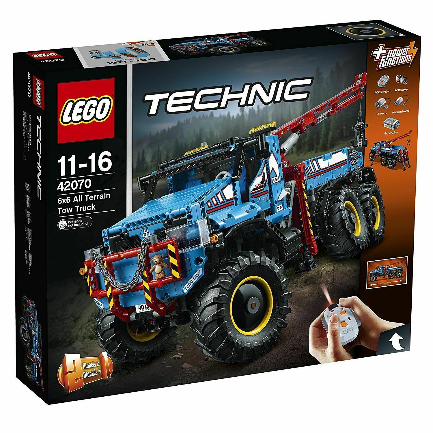 LEGO TECHNIC 42070 CAMION AUTOGRÙ 6x6  NUOVO