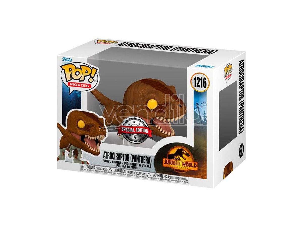 Pop Figura Jurassic World 3 Atrociraptor Panthera Esclusiva Funko