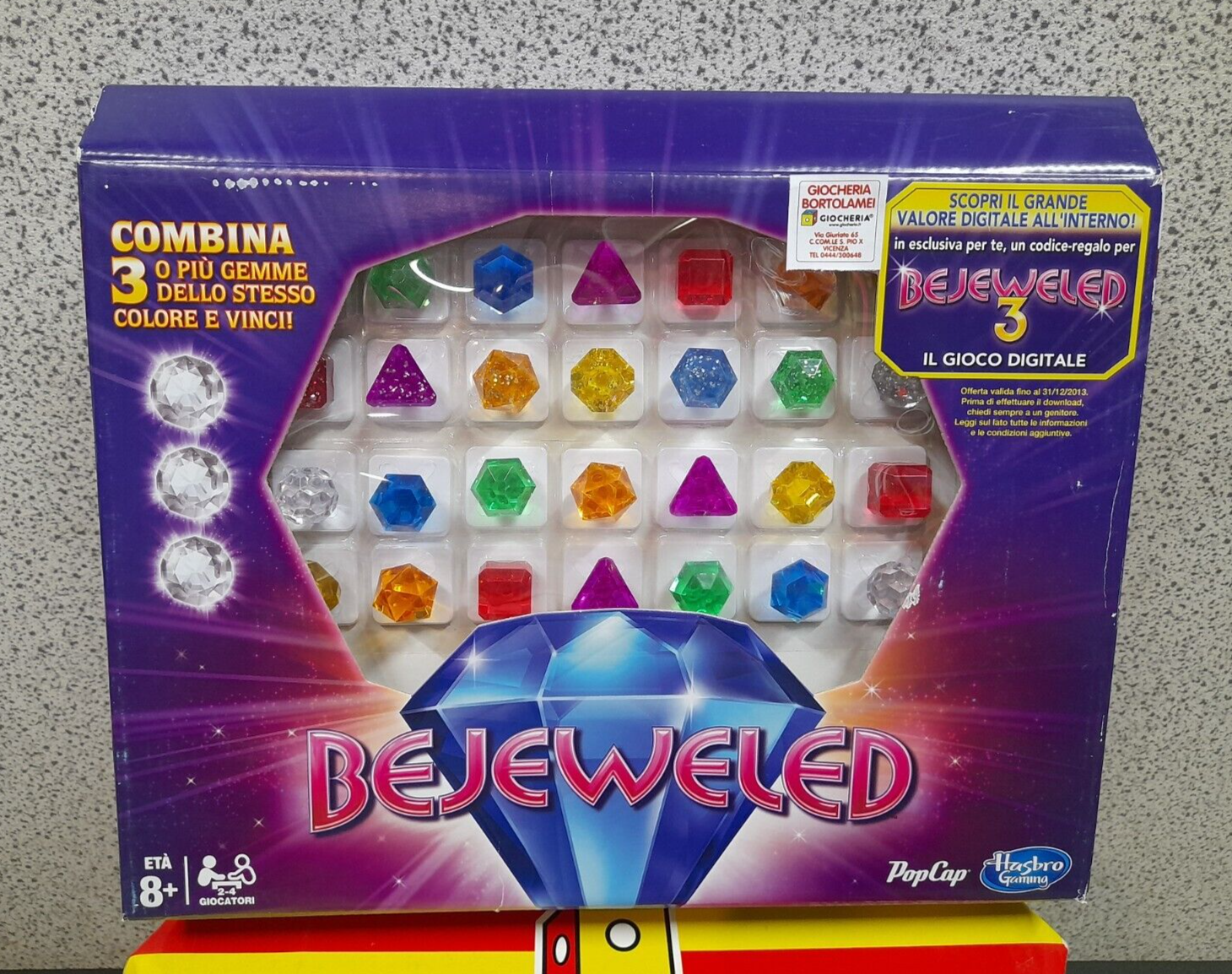 Bejeweled Gioco da Tavolo + 8 anni 2-4 giocatori by Hasbro Gaming