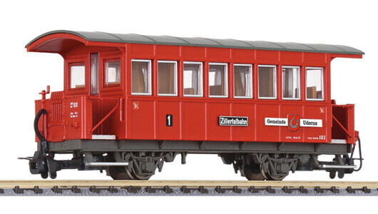 LILIPUT H0e 344360 Carrozza Passeggeri AB2 Gemeinde Uderns Zillertalbahn Ep III