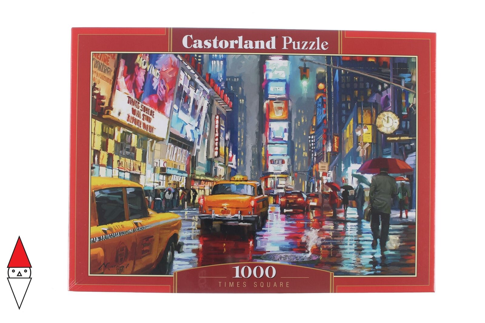 PUZZLE PAESAGGI CASTORLAND CITTA TIMES SQUARE NEW YORK 1000 PZ