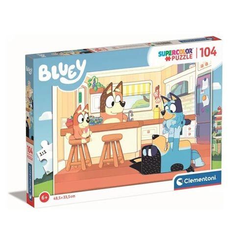 PUZZLE BLUEY SUPERCOLOR 104 PZ
