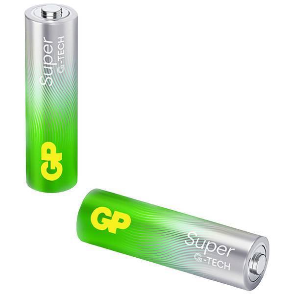 GP BATTERIES GPSUP15A671S2 BATTERIA STILO AA ALCALINA/MANGANESE 1.5 V 2 PZ