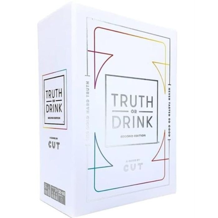 TRUTH OR DRINK gioco da tavolo PARTY GAME verità o bevi IN ITALIANO età 21+