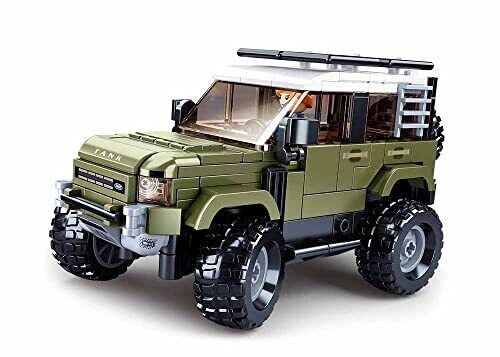 Sluban Klemmbausteine- ModelBricks-ORV SUV 317 Pezzi, M38-B1015 (v9Z)