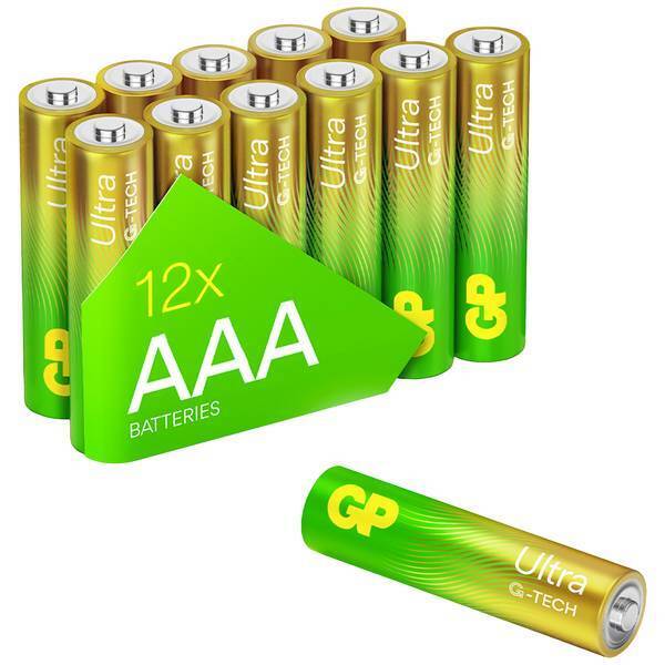 GP BATTERIES GPPCA24AU655 BATTERIA MINISTILO AAA ALCALINA/MANGANESE 1.5 V 12 PZ