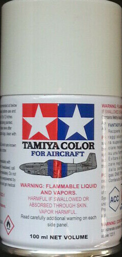 TAMIYA COLORE SPRAY PER AEREI INSIGNIA WHITE US NAVY BIANCO 100ml   ART AS20