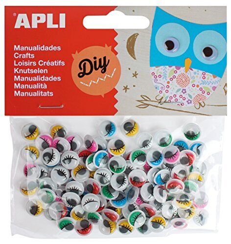 100 OCCHI COLORATI MOBILI ADESIVI 13265 (R4V)