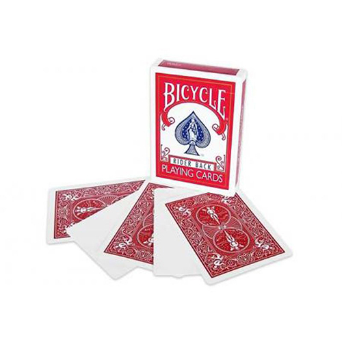 Mazzo di carte Bicycle Gaff Cards - Faccia Bianca e Dorso Rosso