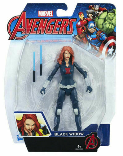 Hasbro BLACK WIDOW ACTION FIGURES 15 CM MARVEL AVENGERS PERSONAGGIO ARTICOLATO