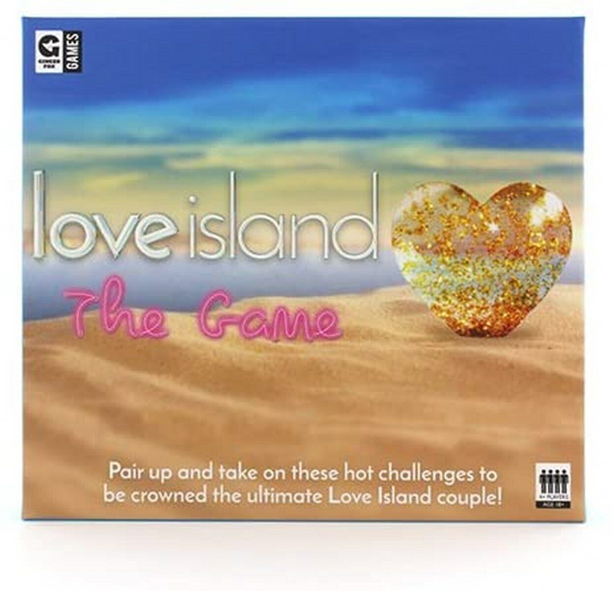 LOVE ISLAND THE GAME - BOARD GAME BOARDGAME SOCIAL CARD COUPLE - NUOVO SIGILLATO