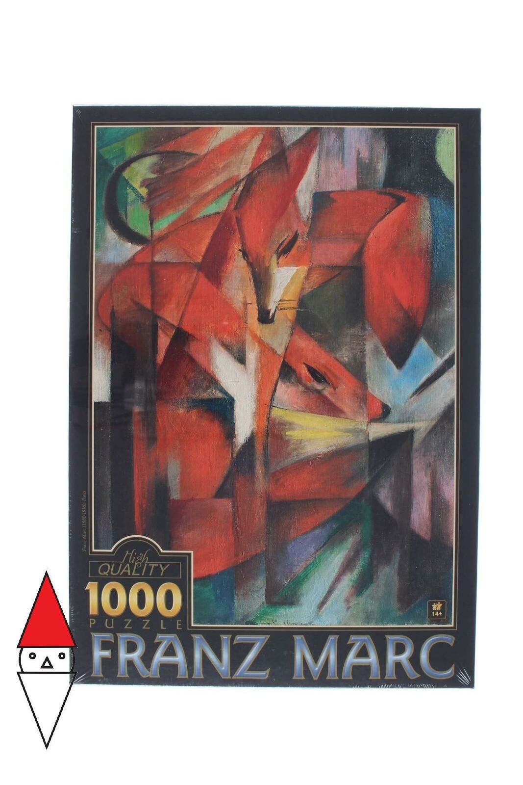 PUZZLE ARTE DTOYS PITTURA 1900 MARC FRANZ FOXES 1000 PZ